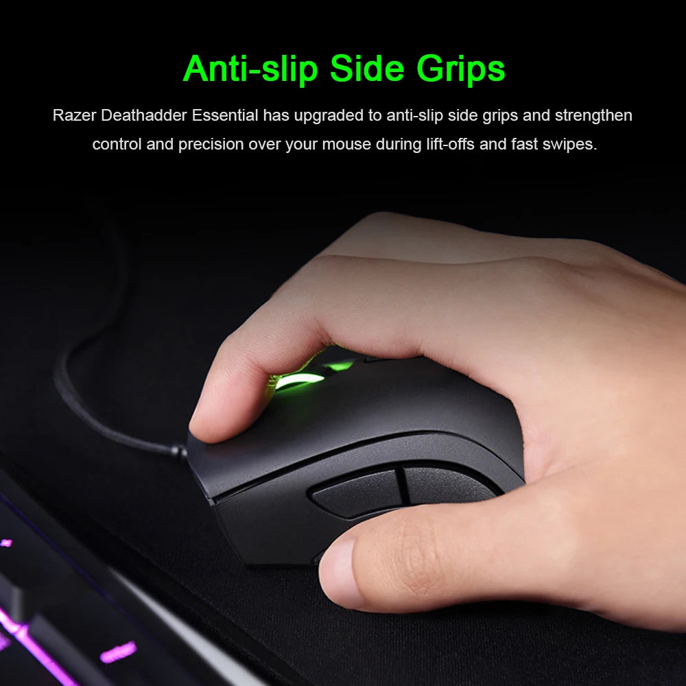 Razer Series DeathAdde Essential, Mamba Elite,Tournament Edition ,Razer Basilisk V3 ESports Wired Mouse