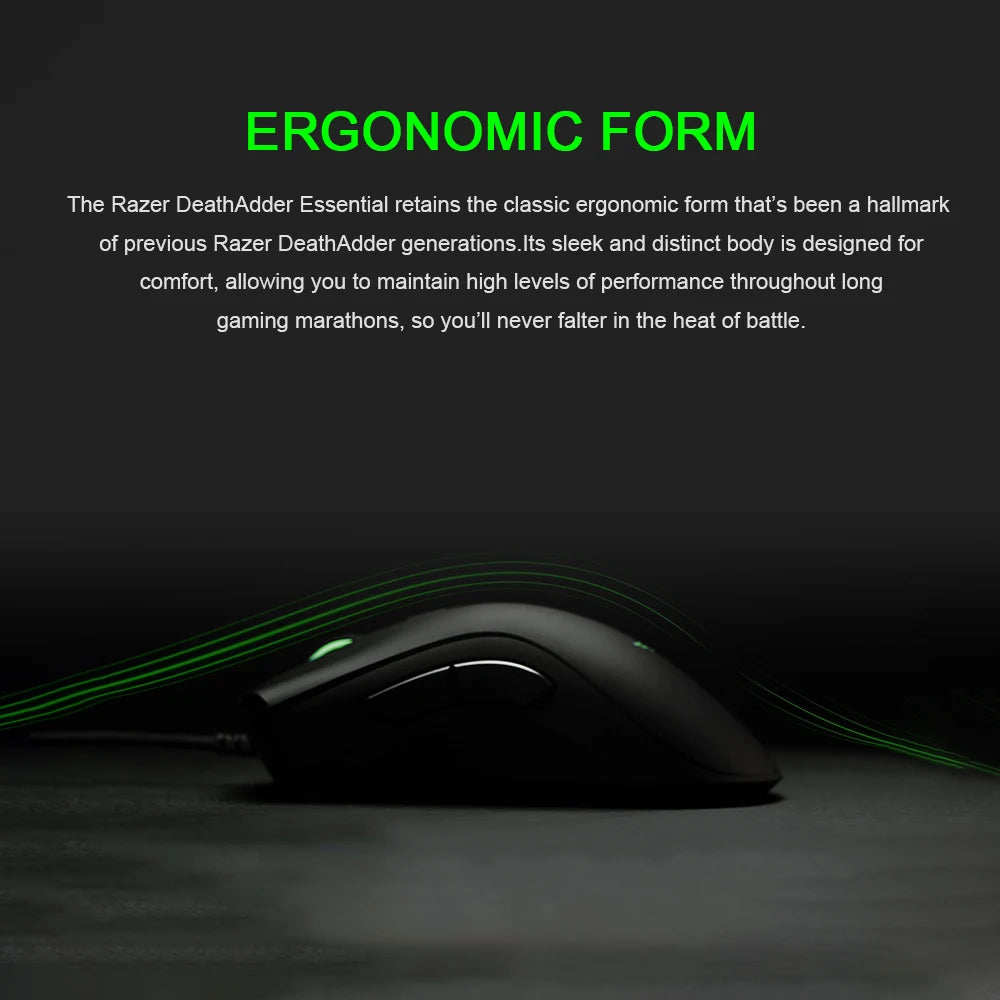 Razer Series DeathAdde Essential, Mamba Elite,Tournament Edition ,Razer Basilisk V3 ESports Wired Mouse