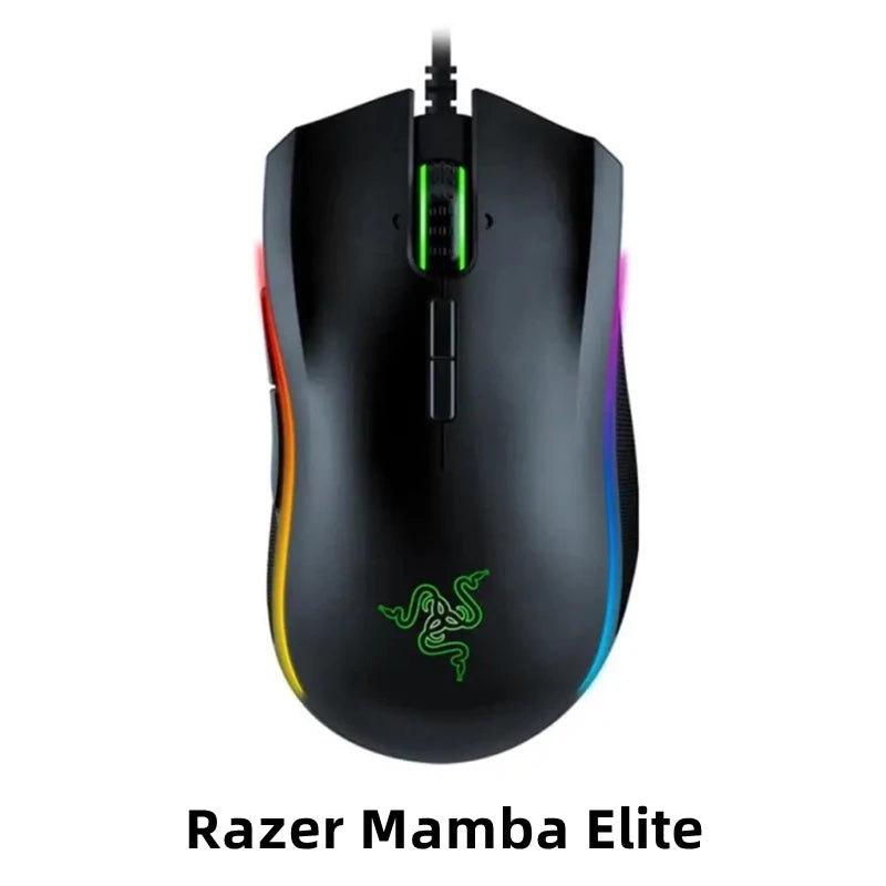 Razer Series DeathAdde Essential, Mamba Elite,Tournament Edition ,Razer Basilisk V3 ESports Wired Mouse