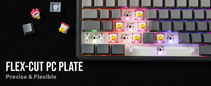AULA F99 Pro Wireless Mechanical Keyboard RGB Backlit Hot Swappable Custom Keyboard 2.4G/USB-C/BT5.0 Mechanical Gaming Keyboards